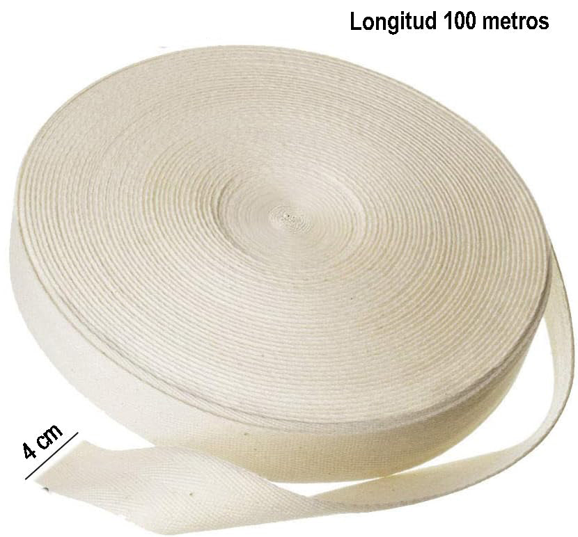 Hiladillo 40mm Cinta De Algodón Confección Para Ropa X100mts Agregar a favoritos