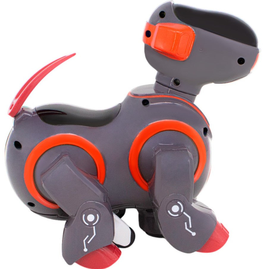 Perro Robot Interactivo Con Sonido Y Movimiento Realista