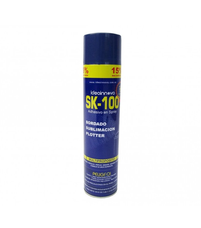 Adhesivo en Spray Pegante SK-100 Bordado,sublimacion plotter
