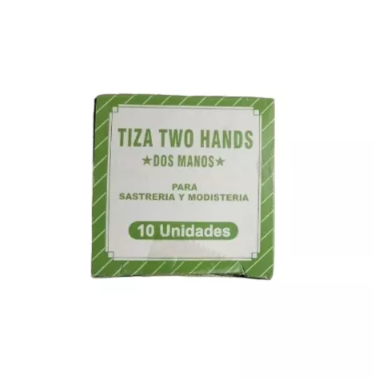 Tizas para Modisteria y Sastreria Two Hands Blanco x 10 Und