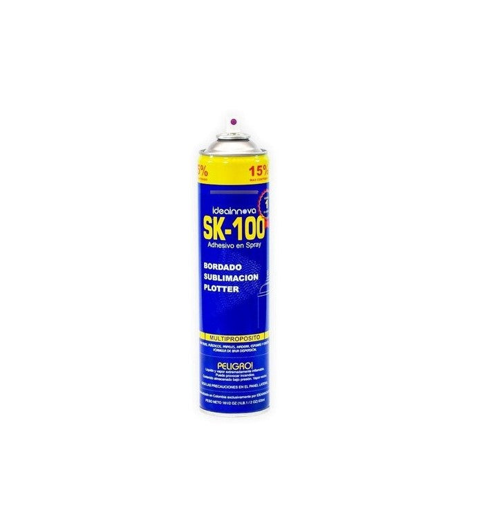 Adhesivo en Spray Pegante SK-100 Bordado,sublimacion plotter