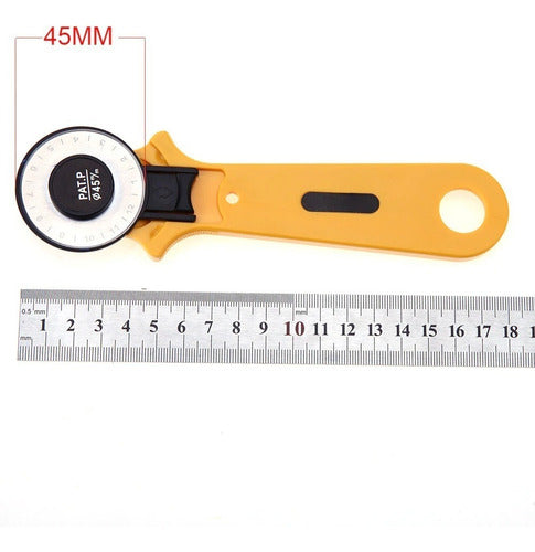 2 Cutter Cortador Rotativo De 28mm Y 45mm Corta Tela Preciso