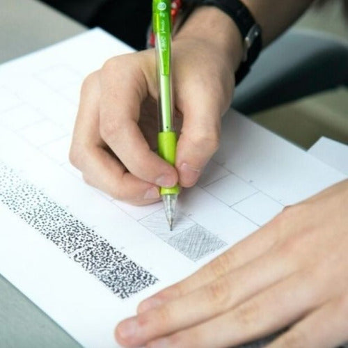 Mina Portaminas Faber Castell 0.5mm 2b X 12 Unidades