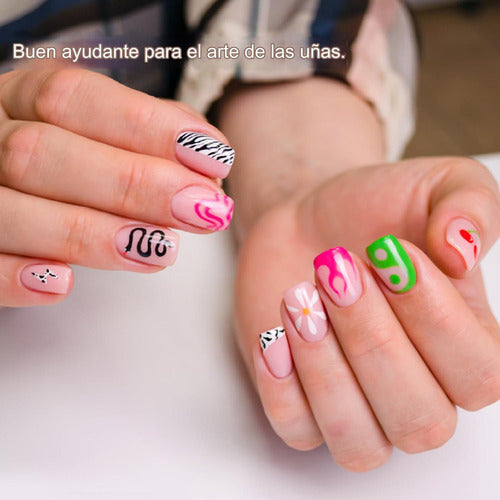 Kit Lapices Aplicadores Diamantes Arte En Uñas X 3 Und