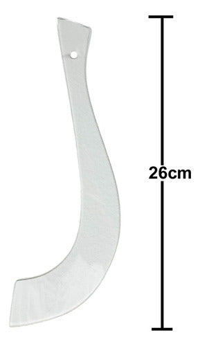 Kit De Reglas Modistería Acrílico Transparente A Escala