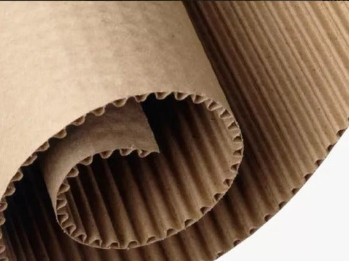 Cartón Corrugado Para Embalaje Proteccion Ancho 1.20m X 20 M