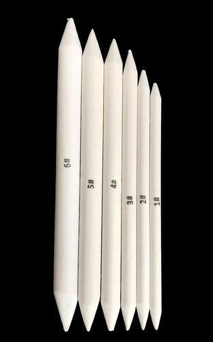 Difuminos Bp X6 Doble Punta Modelo Bpp Para Dibujo Artístico