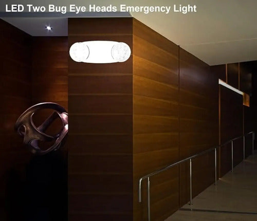 Lámpara De Emergencia Mercury Led Recargable Blanco 110v