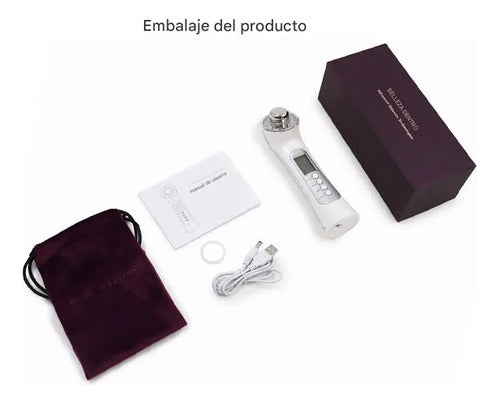 Masajeador Facial Eléctrico Cuidado Piel Ojeras Antiarrugas