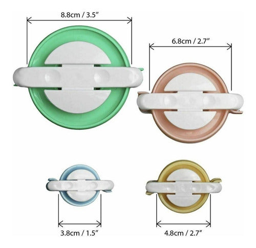 Kit Para Hacer Pompones Estambre 4 Tamaños Costura