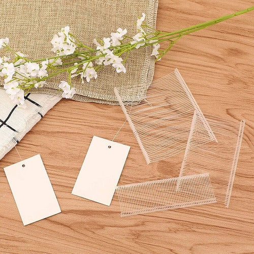 Plastiflechas 20mm Liviano Trasparente Caja 5000 Und