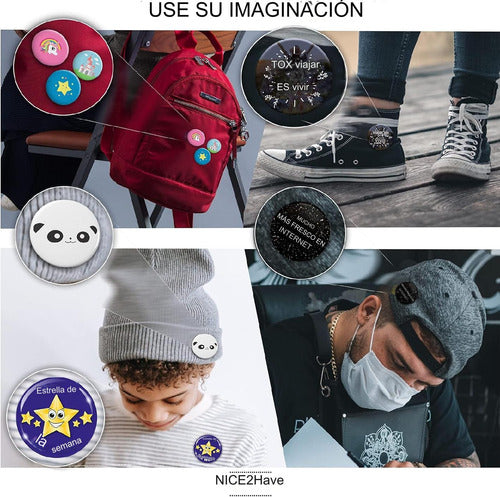 Maquina Para Hacer Botones Publicitarios