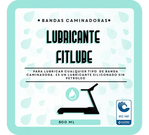 Aceite Siliconado Lubricante Para Banda Caminadora X 500cc