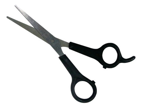 Tijeras Multiusos Acero Negro Corte Recto 13 Cm