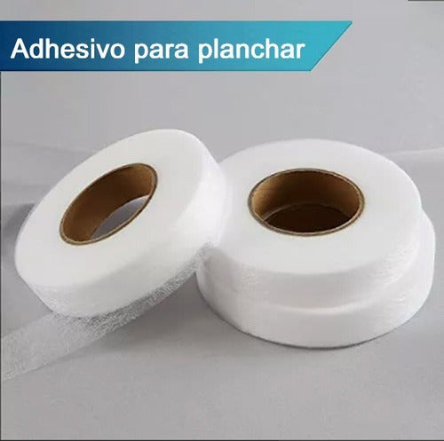 Cinta Adhesiva Para Planchar En Dobladillo Para Ropa X60mts