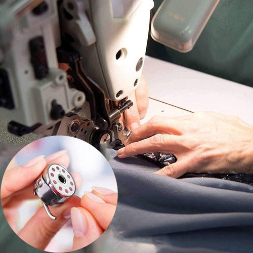 Caja Organizador De Bobina + Carreteles Metalicos X25unds