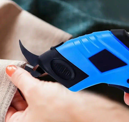 Cortadora De Tela Y Cartón Recargable Usb Tijera Eléctrica