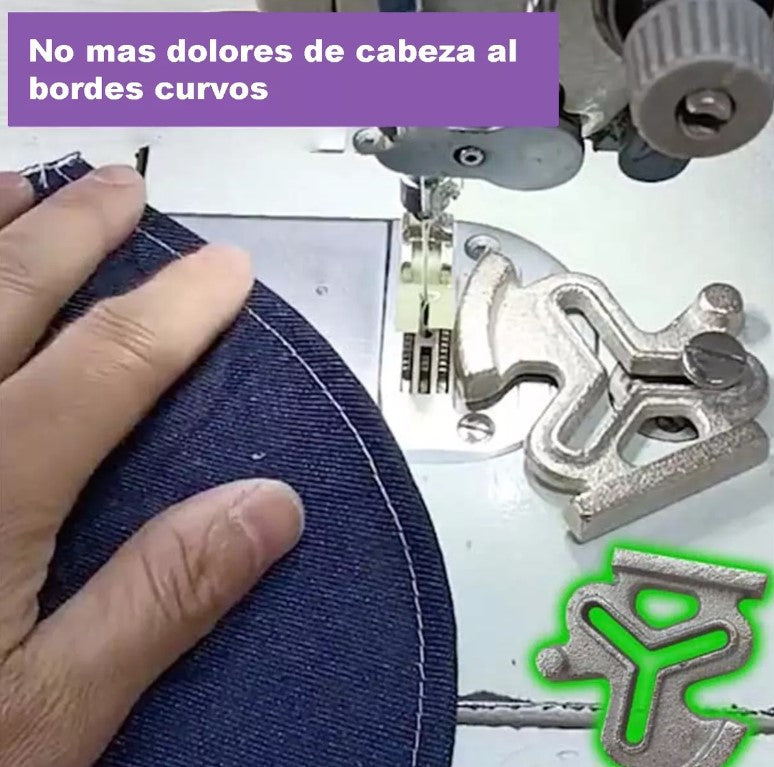 Guia Para Maquina De Coser 3 Costuras Tipo Flor De Ciruela