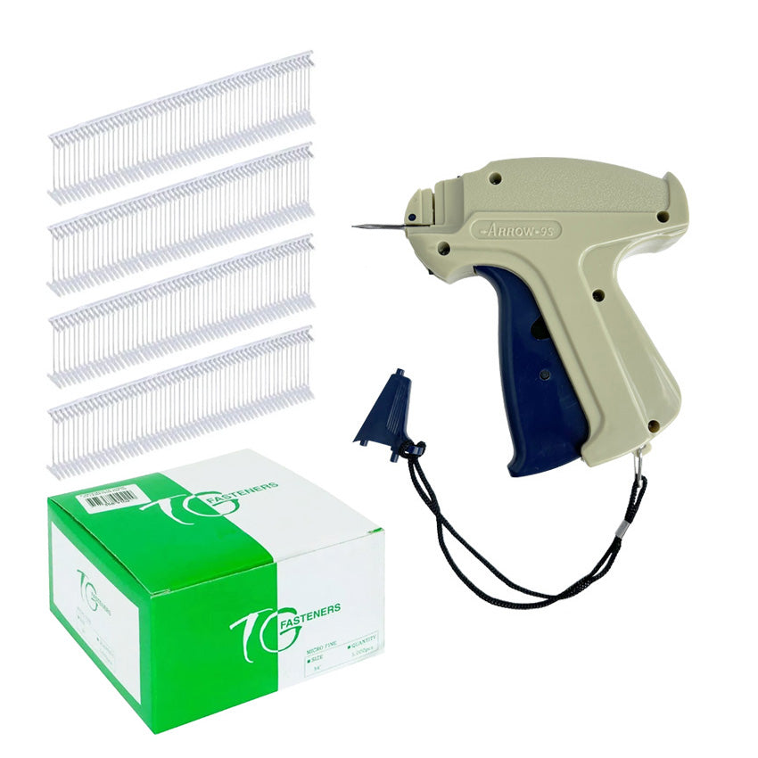 Pistola Etiquetadora De Ropa Y Mercadería +5000 Plastifechas 25mm