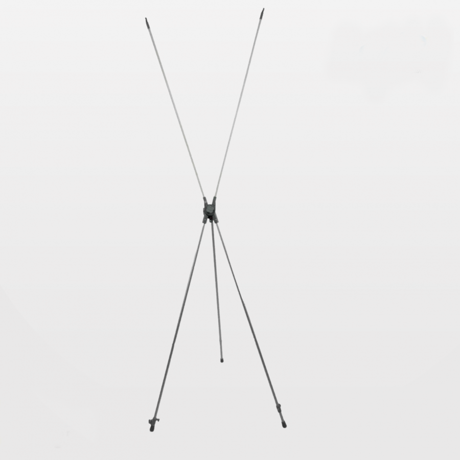 Porta Pendón Tipo Araña Soporte Pendon Variable 80x180 Cm