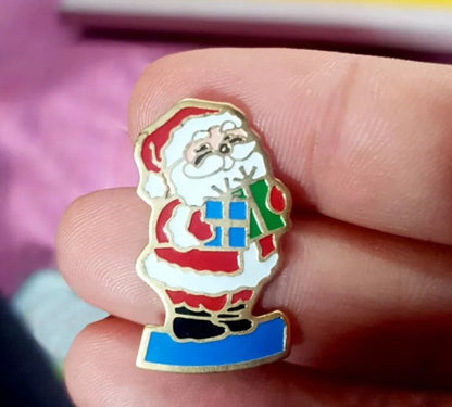 6 Pines Solapa Papa Noel Navidad Broche