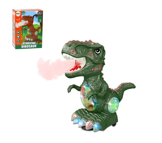Juguete Dinosaurio Infantil Con Vapor Sonido Y Movimiento