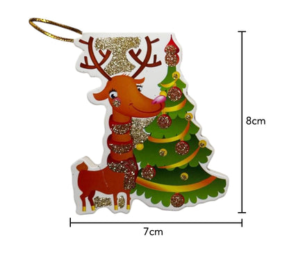Tarjetas Para Regalos Navideñas Plegables Surtidas 24 Und