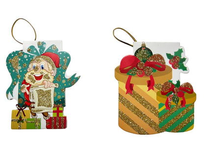 Tarjetas Para Regalos Navideñas Plegables Surtidas 24 Und