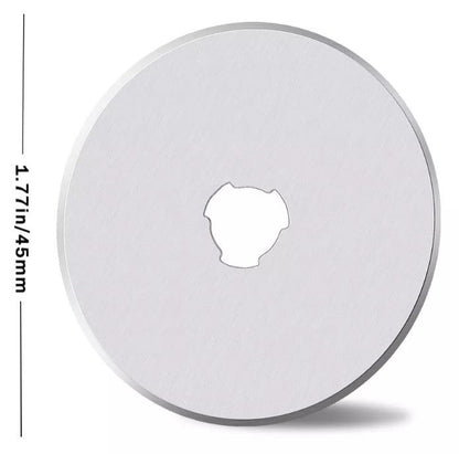 Cuchillas X5 Und Para Cortador De Tela 45mm Roller Cutter
