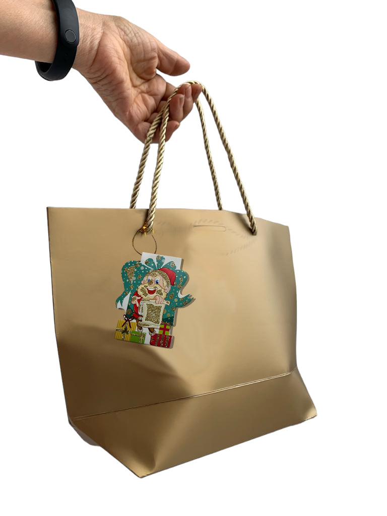 Tarjetas Para Regalos Navideñas Plegables Surtidas 24 Und