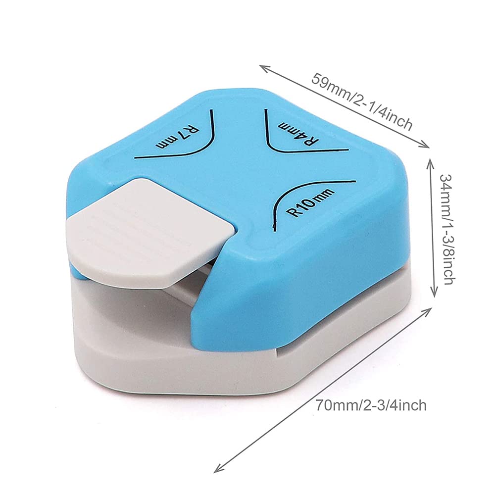 Troquel Perforadora de esquinas 3 en 1  para Scrapbooking