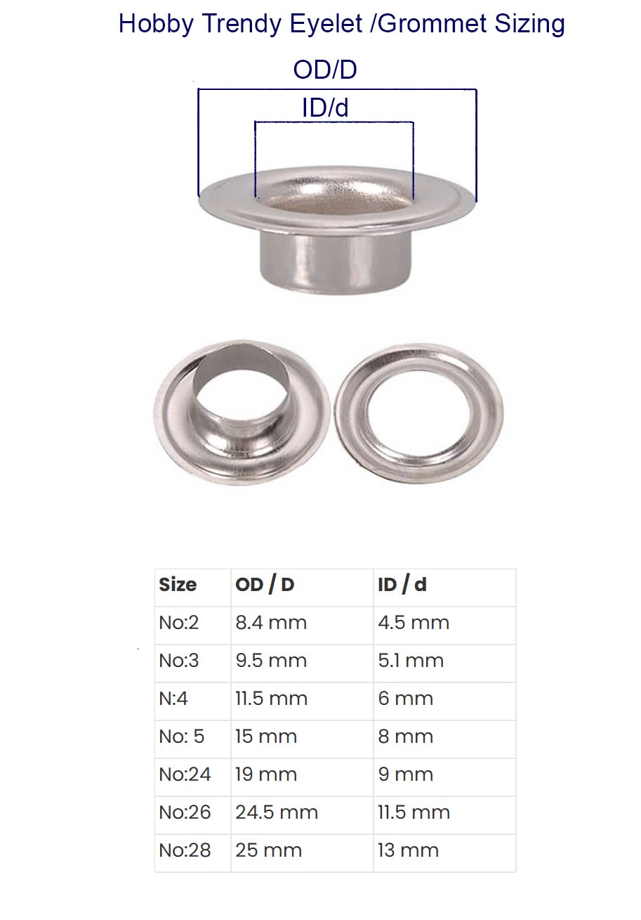 Troquel para maquina manual para ojalete de 3/8 10mm