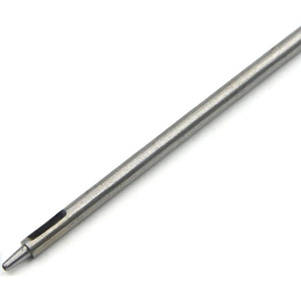 Kit de herramientas de perforación de cuero de acero, 10 tamaños 0.5mm-5mm