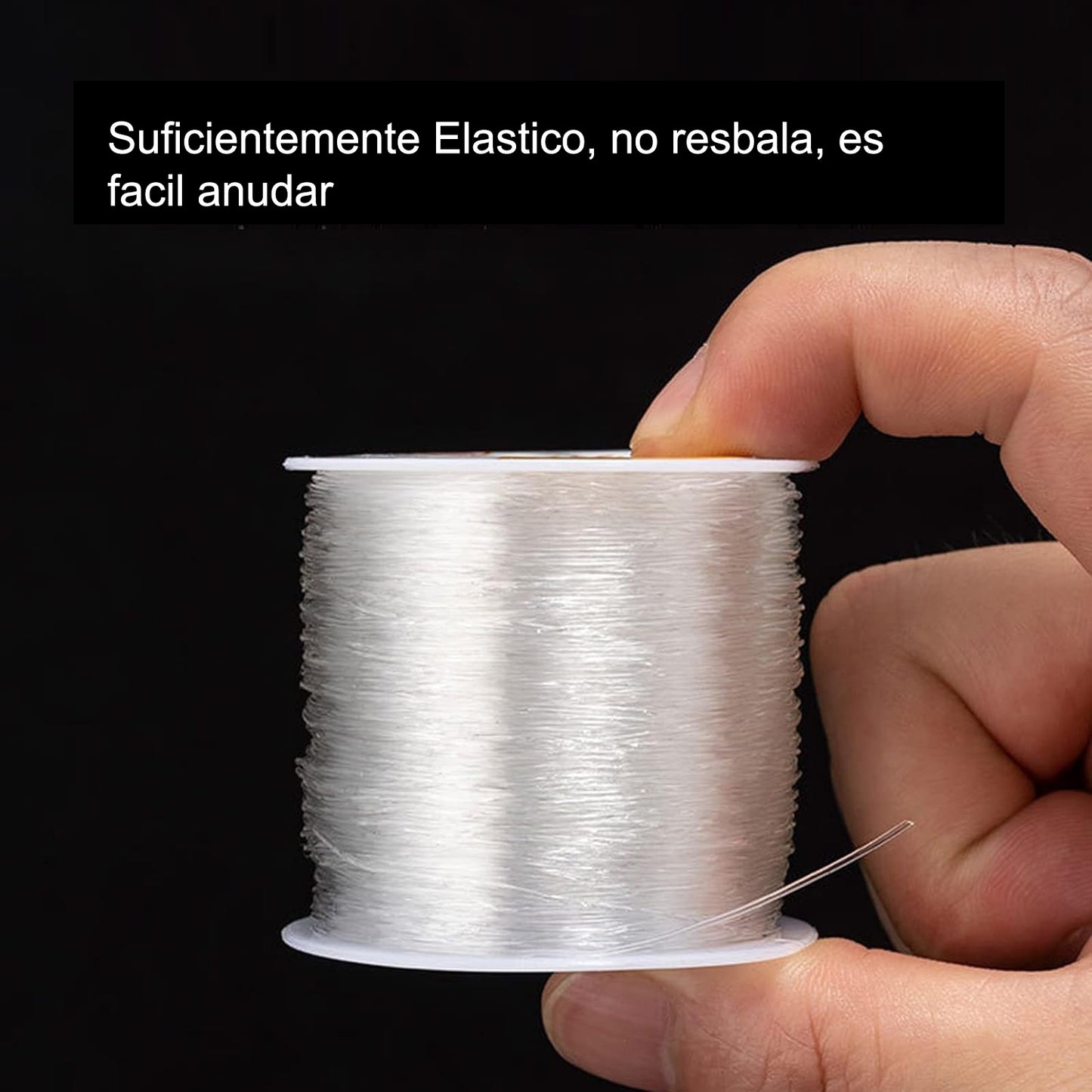 Hilo Nylon Para Joyeria Bisutería Pulseras 0.6mm Rollo X100m
