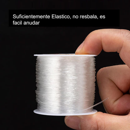 Hilo Nylon Para Joyeria Bisutería Pulseras 0.6mm Rollo X100m