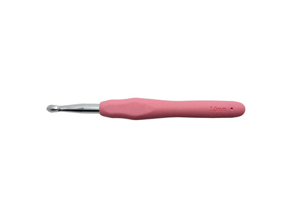 Aguja Crochet Mango Siliconado Para Tejer del 6.5 Mm al 10.0 Mm