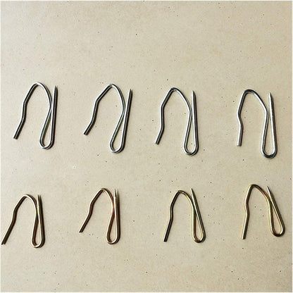 Gancho Cortinero Metalico Para Rieles X 500 Unid