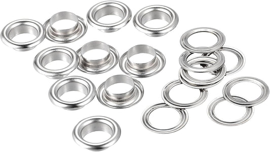 Ojalete Ojales Metalicos 3/16 Pulgada O 5mm Paquete X 50unid Plateado