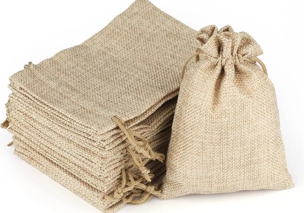 Tela De Yute Para Decoración Ancho 50cm X 10 Metros