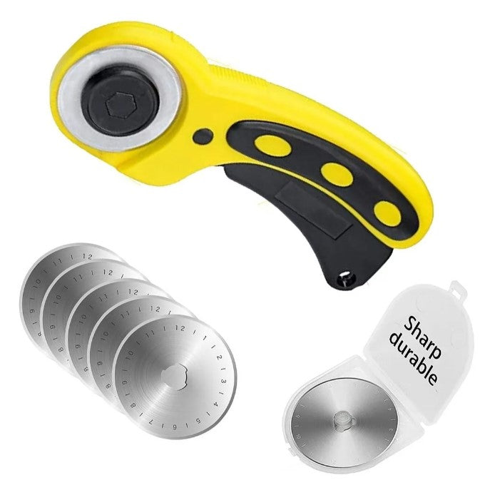 Cortador Tela Cutter Rotativo Tijera  45mm + Cuchillas