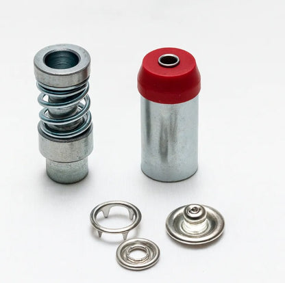 Troquel Para Broches Presión Metalicos 9.5mm Escobil X2 Pzs