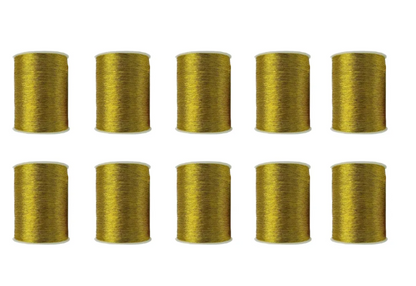 Hilo Metalizado Para Bordar Para Manualidades X 20 Unid