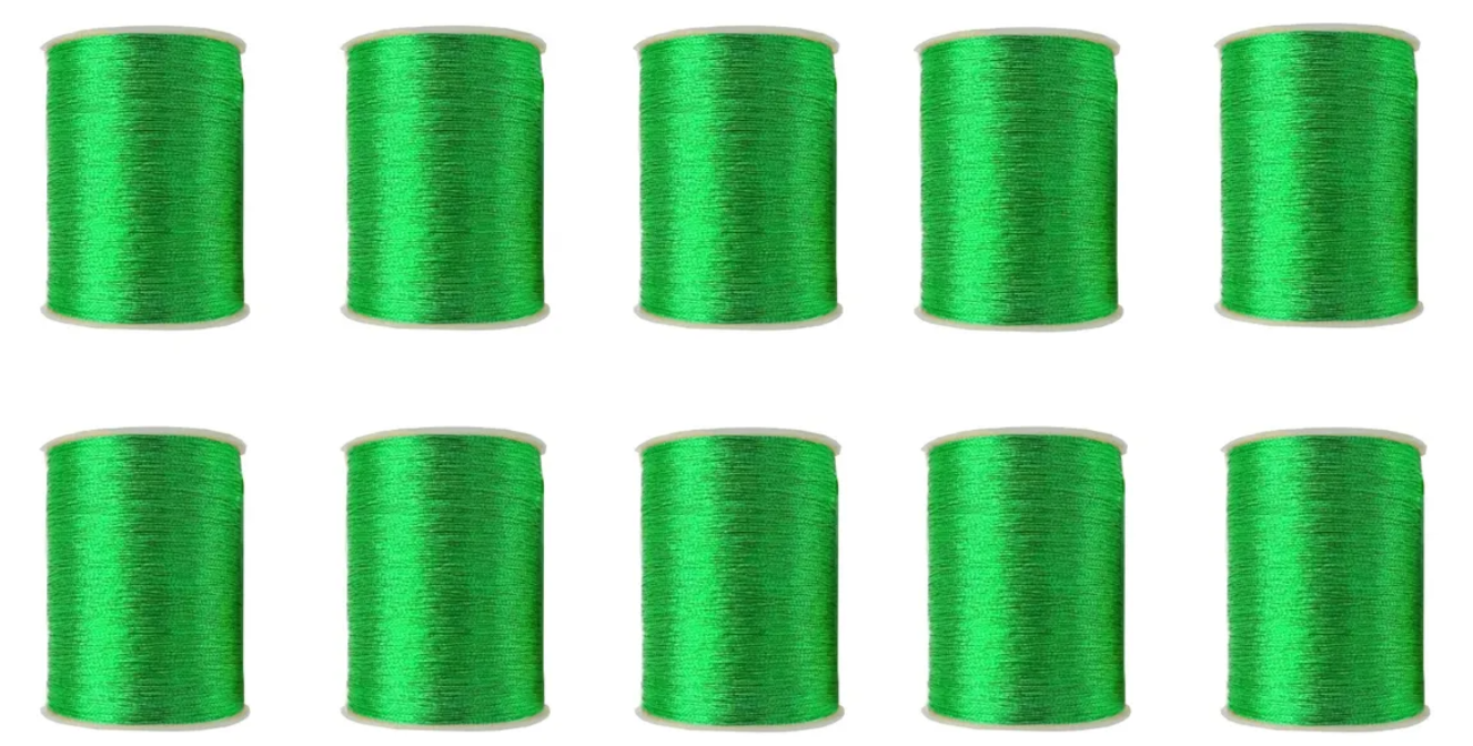 Hilo Metalizado Para Bordar Para Manualidades X 20 Unid