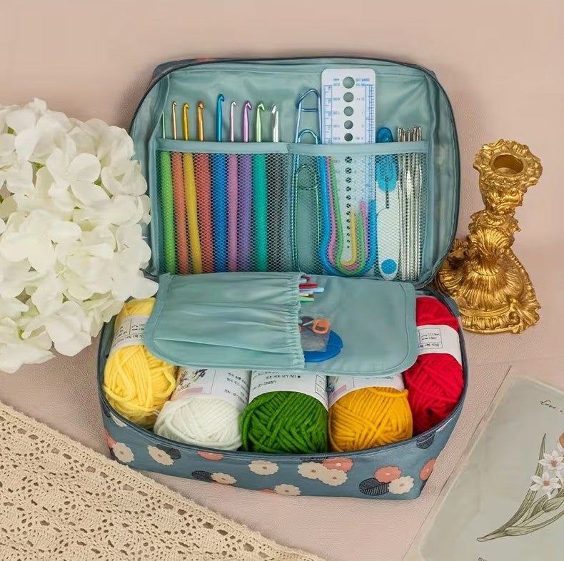 Kit De Agujas De Ganchillo Y Accesorios Para Tejer