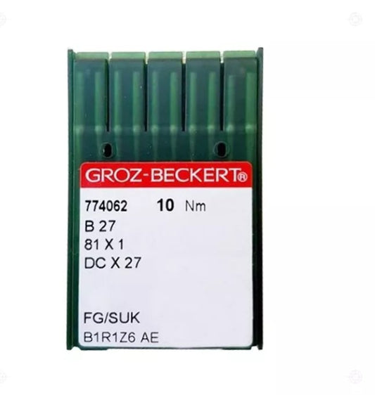 Agujas Para Máquina De Coser Groz-beckert Fileteadora X 10 Agujas 21 130