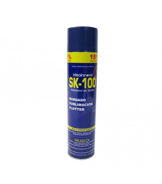 Adhesivo en Spray Pegante SK-100 Bordado,sublimacion plotter