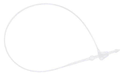 Precinto Etiquetas Ropa Plastiflecha Candado 75mm x 1000 Und Transparente