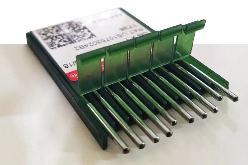 Aguja Máquina Coser Plana Industrial Groz-beckert Cubo Grueso X10 Und