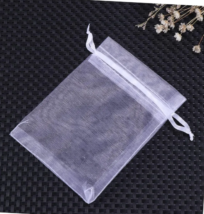Bolsa De Organza 12cmx 9cm Paquete X 100und