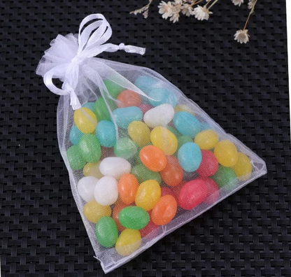 Bolsa De Organza 12cmx 9cm Paquete X 100und